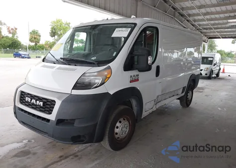 2020 Ram Promaster 1500 Low Roof 136 Wb from USA, damaged, VIN 3C6TRVAGXLE105935